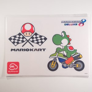 Autocollants pour fenêtre Mario Kart 8 Deluxe - Lot 2 (01)